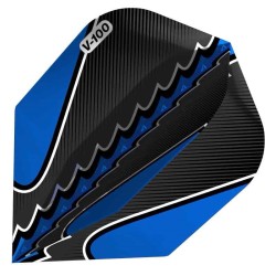 Feder Darts Viper Flights Schwarz Flux Standard Blau 30-1821