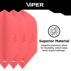 Fülle Darts Viper Cool Flights Slim Rot 30-7701