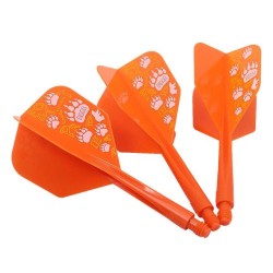 Plumas Condor Axe Shape Footprint Bear Orange L 33.5m Três de vocês.