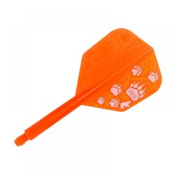 Plumas Condor Axe Shape Footprint Bear Orange S 21.5m Três de vocês.