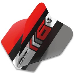 Plumas Winmau Darts Prismo padrão Delta Blade 6 6915.226