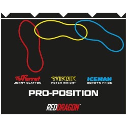 Protector Suelo Red Dragon Pro-position Dart Mat  Z0168
