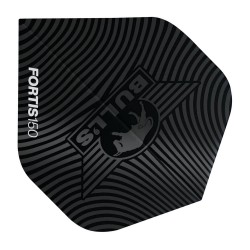 Plumas Bulls Darts Fortis Flights Standard Negro  50912