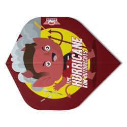 Fülle Bulls Darts Spieler 100 Kim Huybrechts Cartoon Standard 50884