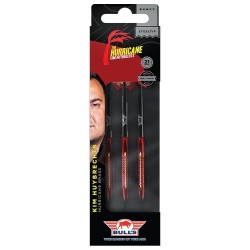 Darts Bulls Darts Kim Huybrechts Hurricane Shell Messing überzogen 21gr 23921