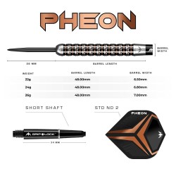 Darts Mission Phäon 90% 26 gr M001088