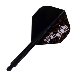 Plumas Condor Axe Standard Matt Campbell Ginja Ninja M 27.5mm Três de vocês. Negro