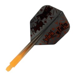 Plumas Condor Axe Shape Matt Campbell Ginja Ninja M 27.5mm Três de vocês. Laranja Neon