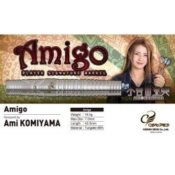 Dardo Cosmo Darts Amigo Ami Komiyama 18 gr 90%