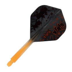 Plumas Condor Axe Standard Matt Campbell Ginja Ninja L 33.5mm Três de vocês. Laranja Neon