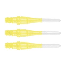 Lippoint Premium Tips Dois Tons Degradê Amarelo Branco 2ba 25mm 30unidades