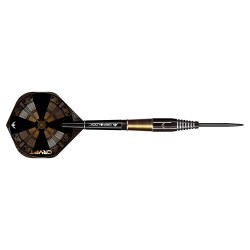 Darts Mission Krypt M2 Schwarz und Gold Pvd 90% 23gr M001084