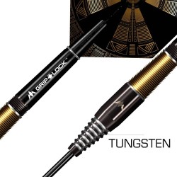 Darts Mission Krypt M2 Schwarz und Gold Pvd 90% 23gr M001084