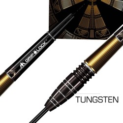 Darts Mission Krypt M1 Black & Gold Pvd 90% 22gr