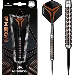 Dardo Mission Pheon Negro Bronze Electro 90% 24gr D1601