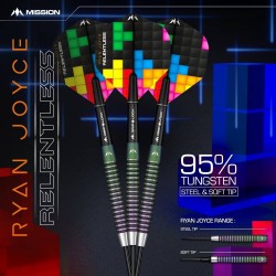 Darts Ryan Joyce Mission Relentless Pvd Coral 21g 95% D1587