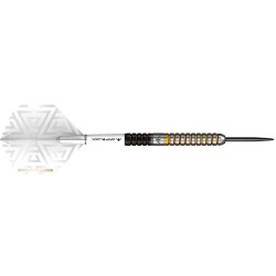 Darts Brett Claydon Mission Schwarz Gold 22g 90%