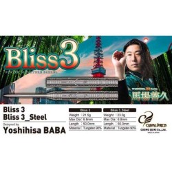 Dardo Cosmo Darts Bliss 3 Steel 90% 23g