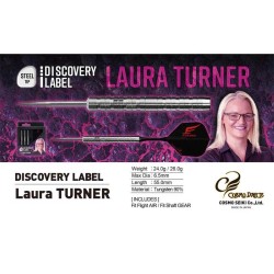 Dardos Cosmo Darts Discovery Label Laura Turner 90% 24g