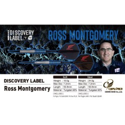 Dardo Cosmo Darts Discovery Label Ross Montgomery 90% 24g