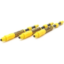 Cañas Shaft Cuesoul Tero Ak7p Yellow Tipe C 44mm  Cs-ak7p+4c44