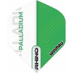 Plumas Winmau Darts Standard Rhino Pallatium Verde Branco 6905.233