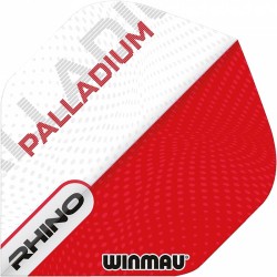 Plumas Winmau Darts Standard Rhino Pallatium Red White 6905.234