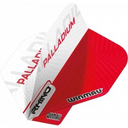 Plumas Winmau Darts Standard Rhino Pallatium Vermelho Branco 6905.234