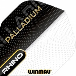 Plumas Winmau Darts Standard Rhino Pallatium Black White 6905.235