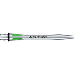 Cañas Winmau Darts Astro Aluminium Green Medium 46mm  7012.204