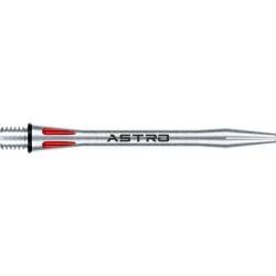 Cañas Winmau Darts Astro Aluminium Intermedia Rojo 41mm  7012.402