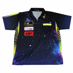 T-shirt Cosmo Darts Reprodução Galaxy Darts Shirt