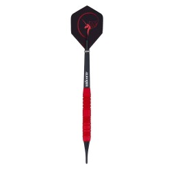 Darts Einhorn Rubberisiert Rot 16g