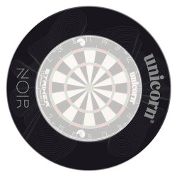 Dartboard Surrounds Unicorn Noir Negro 79356