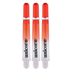 Canas Unicorn Darts Gripper 4 Dois tons Vermelho 35mm 79223