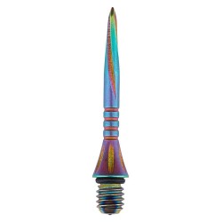 Pontos de conversão Unicorn Darts Volute Converte 27mm Rainbow 79215