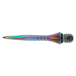 Pontos de conversão Unicorn Darts Volute Converte 27mm Rainbow 79215