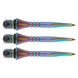 Pontos de conversão Unicorn Darts Volute Converte 27mm Rainbow 79215