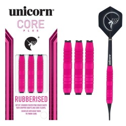 Dardos Unicorn Rubberised Pink 17gr Latón 4255