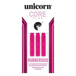 Dardos Unicorn Rubberised Pink 22gr Latón 8656