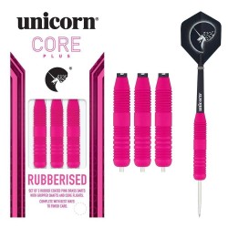 Darts Unicorn Rubberised Pink 26g Messing 8658