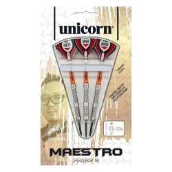 Dardo Unicorn Darts Maestro Seigo Asada Fase 3 Natural 95% 22gr 12319