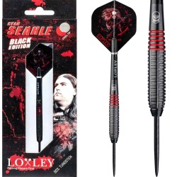 Darts Loxley Darts Ryan Searle Schwarz 32g 90% Stahlspitze