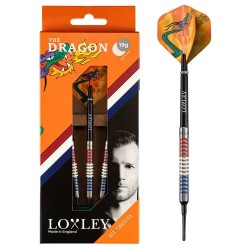 Dardo Loxley Darts Jules Van Dongen 90% 19g Ponta de plástico