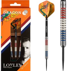 Dardo Loxley Darts Jules Van Dongen 90% 23g ponta de aço