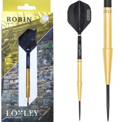 Darts Loxley Darts Robin Modell 1 Gold 22g 90% Spitze Stahl