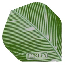 Plumas Loxley Darts Feather Verde Padrão 2
