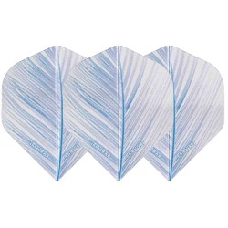 Plumas Loxley Darts Azul transparente padrão n.o 2
