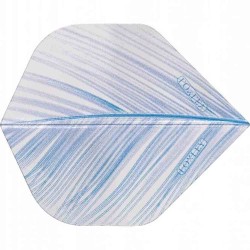Plumas Loxley Darts Azul Transparente Estandar No2