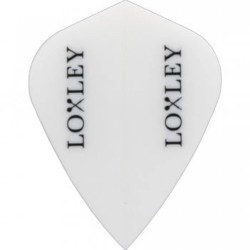 Plumas Loxley  Darts Blanca Logo Kite